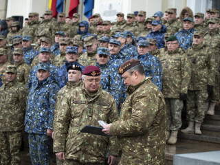 Ceremonie de trecere în rezervă a locțiitorului șefului Statului Major al Apărării Foto:Laurențiu Turoi