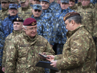 Ceremonie de trecere în rezervă a locțiitorului șefului Statului Major al Apărării Foto:Laurențiu Turoi