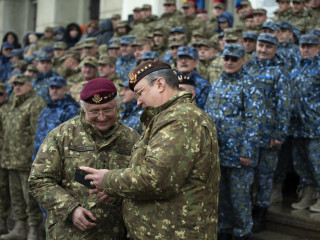 Ceremonie de trecere în rezervă a locțiitorului șefului Statului Major al Apărării Foto:Laurențiu Turoi