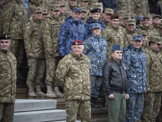 Ceremonie de trecere în rezervă a locțiitorului șefului Statului Major al Apărării Foto:Laurențiu Turoi