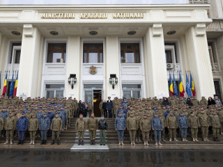 Ceremonie de trecere în rezervă a locțiitorului șefului Statului Major al Apărării Foto:Laurențiu Turoi