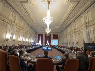 Seminarul dedicat revizuirii metodologiei procesului de analiză coordonată a apărării la nivelul UE (CARD) Foto:Laurențiu Turoi