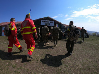 Exercițiul Multinațional Medical Întrunit Vigorous Warrior 2019 Foto:Sergiu Iosub