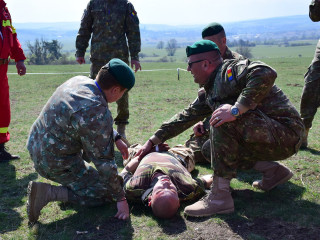 Exercițiul Multinațional Medical Întrunit Vigorous Warrior 2019 Foto:Sergiu Iosub