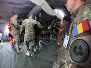 Exercițiul Multinațional Medical Întrunit Vigorous Warrior 2019 Foto:Sergiu Iosub