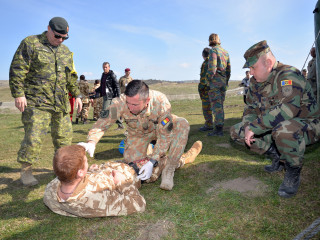Exercițiul Multinațional Medical Întrunit Vigorous Warrior 2019 Foto:Sergiu Iosub