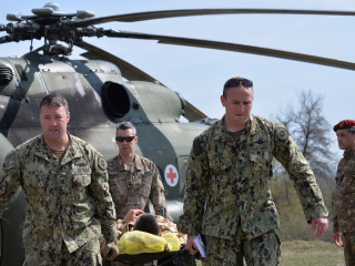 Exercițiul Multinațional Medical Întrunit Vigorous Warrior 2019 Foto:Sergiu Iosub