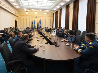Întâlnirea șefului Statului Major al Apărării cu participanții la Cursul de securitate și bună guvernare