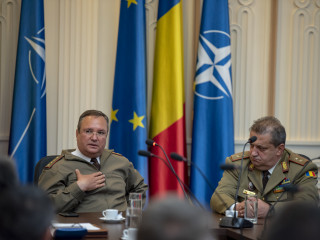 Întâlnirea șefului Statului Major al Apărării cu participanții la Cursul de securitate și bună guvernare <br/> Foto: 