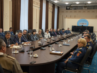 Întâlnirea șefului Statului Major al Apărării cu participanții la Cursul de securitate și bună guvernare <br/> Foto: 