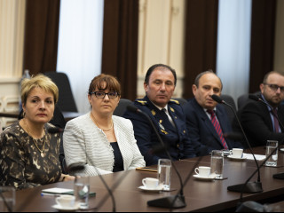Întâlnirea șefului Statului Major al Apărării cu participanții la Cursul de securitate și bună guvernare <br/> Foto: 