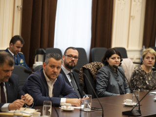 ÎÎntâlnirea șefului Statului Major al Apărării cu participanții la Cursul de securitate și bună guvernare <br/> Foto: 