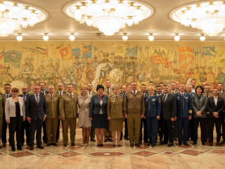 Întâlnirea șefului Statului Major al Apărării cu participanții la Cursul de securitate și bună guvernare <br/> Foto: 