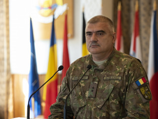 Conferință de presă pe timpul exercițiului Steadfast Cobalt 2019 <br/> Foto: Laurențiu Turoi