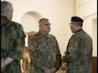 Conferință de presă pe timpul exercițiului Steadfast Cobalt 2019 <br/> Foto: Laurențiu Turoi