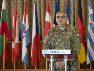 Conferință de presă pe timpul exercițiului Steadfast Cobalt 2019 <br/> Foto: Laurențiu Turoi