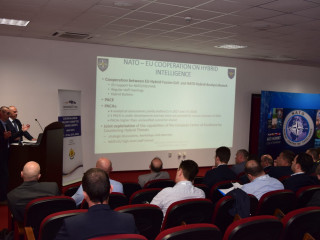 Vizita delegaților la Centrul de Excelență NATO în domeniul HUMINT din Oradea Foto:Sergiu Iosub