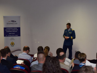 Vizita delegaților la Centrul de Excelență NATO în domeniul HUMINT din Oradea Foto:Sergiu Iosub