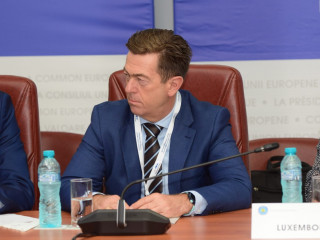 Sesiune de lucru a Grupurilor de lucru ale EUMC Foto:Sergiu Iosub