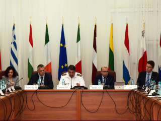 Sesiune de lucru a Grupurilor de lucru ale EUMC Foto:Sergiu Iosub