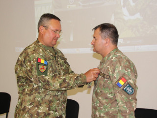 Schimbarea comenzii la Comandamentul Multinațional de Divizie Sud-Est Foto: