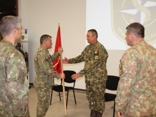 Schimbarea comenzii la Comandamentul Multinațional de Divizie Sud-Est Foto: