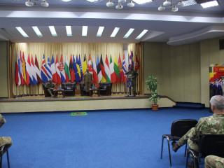 Generalul-maior Ovidiu-Liviu Uifăleanu a predat comanda Statului Major al Forțelor Terestre Foto: