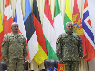 Generalul-maior Ovidiu-Liviu Uifăleanu a predat comanda Statului Major al Forțelor Terestre Foto: