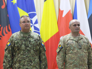 Generalul-maior Ovidiu-Liviu Uifăleanu a predat comanda Statului Major al Forțelor Terestre Foto: