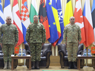 Generalul-maior Ovidiu-Liviu Uifăleanu a predat comanda Statului Major al Forțelor Terestre Foto: