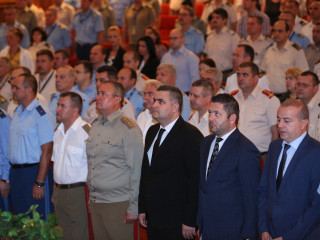 Ceremonie de comemorare a sublocotenentului p.m. Ciprian ștefan Polschi Foto:Valentin Ciobârcă