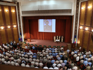 Ceremonie de comemorare a sublocotenentului p.m. Ciprian ștefan Polschi Foto:Valentin Ciobârcă