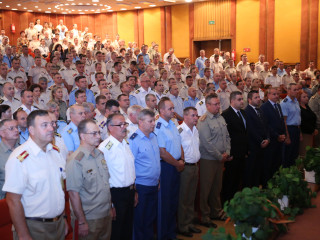 Ceremonie de comemorare a sublocotenentului p.m. Ciprian ștefan Polschi Foto:Valentin Ciobârcă