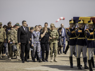 Repatrierea eroilor căzuți la datorie în Afganistan Foto:Bogdan Aaron Pantilimon