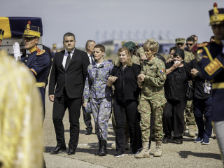 Repatrierea eroilor căzuți la datorie în Afganistan Foto:Bogdan Aaron Pantilimon