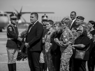 Repatrierea eroilor căzuți la datorie în Afganistan Foto:Bogdan Aaron Pantilimon