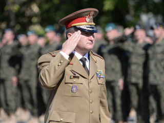 Participarea locțiitorului șefului Statului Major al Apărării la ceremonia militară prilejuită de aniversarea a 25 de ani de la înființarea Batalionului 26 Infanterie “Neagoe Basarab” Foto: