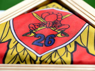 Participarea locțiitorului șefului Statului Major al Apărării la ceremonia militară prilejuită de aniversarea a 25 de ani de la înființarea Batalionului 26 Infanterie “Neagoe Basarab” Foto: