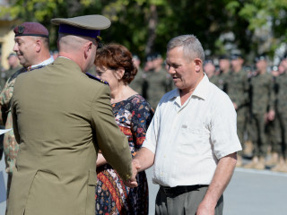 Participarea locțiitorului șefului Statului Major al Apărării la ceremonia militară prilejuită de aniversarea a 25 de ani de la înființarea Batalionului 26 Infanterie “Neagoe Basarab” Foto: