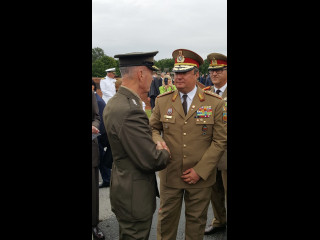 Participarea șefului Statului Major al Apărării la ceremonia de predare-primire a funcției de Președinte al Comitetului Întrunit al șefilor Statelor Majore al SUA Foto:SIRP