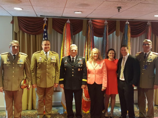 Participarea șefului Statului Major al Apărării la ceremonia de predare-primire a funcției de Președinte al Comitetului Întrunit al șefilor Statelor Majore al SUA Foto:SIRP