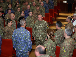 Adunare festivă la Statul Major al Apărării cu prilejul Zilei Armatei României <br/> Foto: 