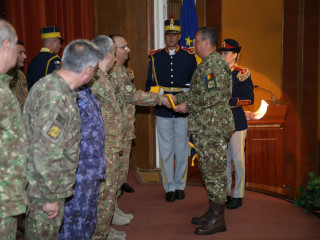 Adunare festivă la Statul Major al Apărării cu prilejul Zilei Armatei României <br/> Foto: 