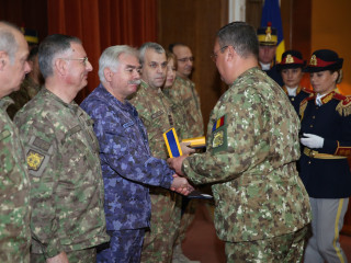 Adunare festivă la Statul Major al Apărării cu prilejul Zilei Armatei României <br/> Foto: 