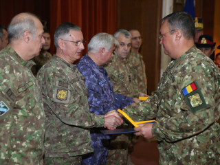 Adunare festivă la Statul Major al Apărării cu prilejul Zilei Armatei României <br/> Foto: 