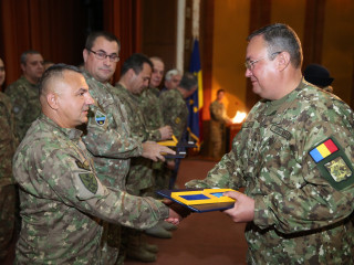 Adunare festivă la Statul Major al Apărării cu prilejul Zilei Armatei României <br/> Foto: 