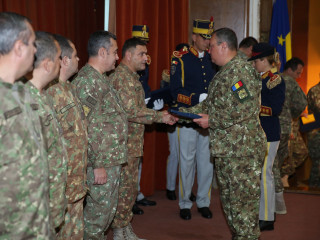 Adunare festivă la Statul Major al Apărării cu prilejul Zilei Armatei României