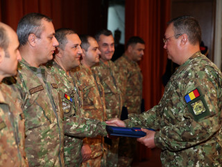 Adunare festivă la Statul Major al Apărării cu prilejul Zilei Armatei României <br/> Foto: 