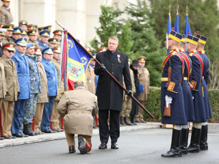 Ceremonia de învestire a noului șef al Statului Major al Apărării Foto:
