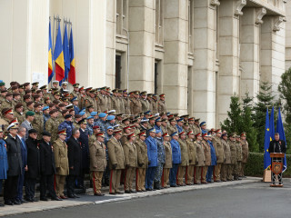 Ceremonia de învestire a noului șef al Statului Major al Apărării Foto: